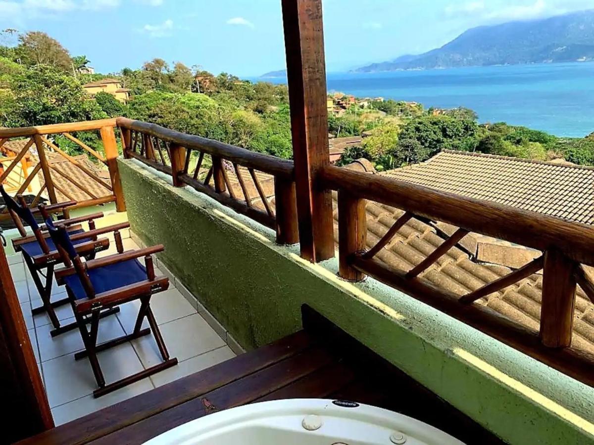 Residencia Em Condom, 1 Ou 2 Suites, Vista Para O Mar, Praia Do Curral, Ilhabela Exterior photo