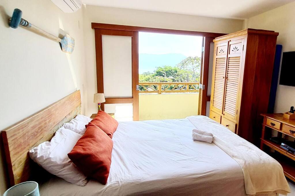 Residencia Em Condom, 1 Ou 2 Suites, Vista Para O Mar, Praia Do Curral, Ilhabela Exterior photo